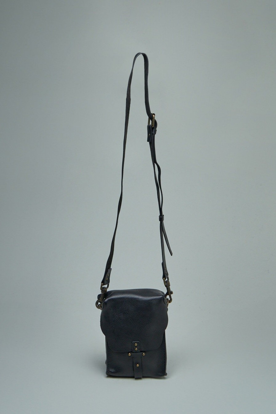 Ziggy Chen Straped Leather Camera Bag Clearance