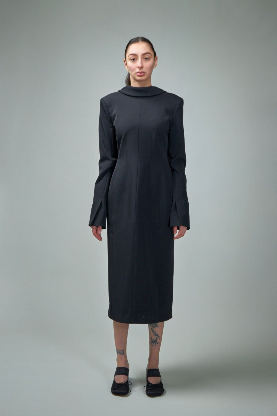 Acne Studios Tailored Long Sleeve Dress Wholesale