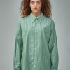 Acne Studios Striped Button Up Shirt Online