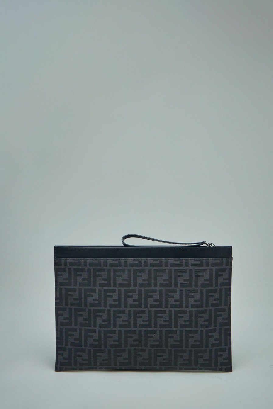 Fendi Ff Medium Flat Pouch New