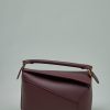 Loewe Puzzle Edge Small Bag Dark Burgundy New