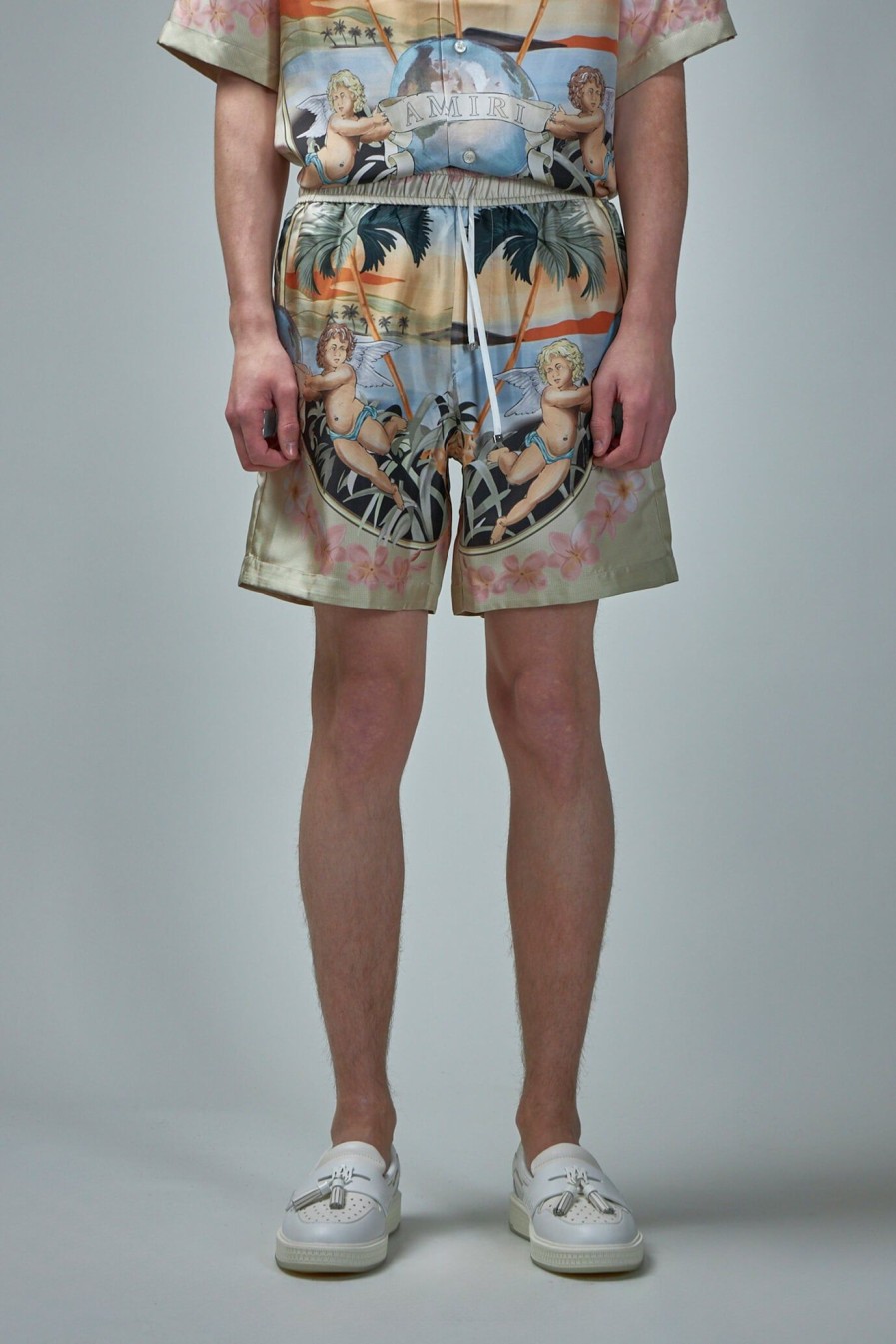 Amiri Cherub Silk Short Clearance