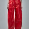 Jacquemus Le Pantalon Ovalo Cuir Wholesale