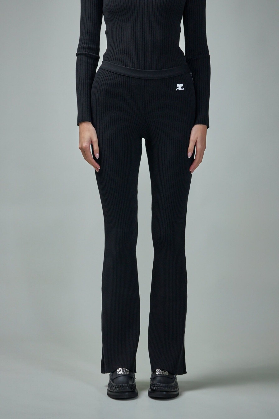 Courrèges Reedition Rib Knit Pants Best