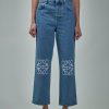 Loewe Anagram Cropped Jeans Best