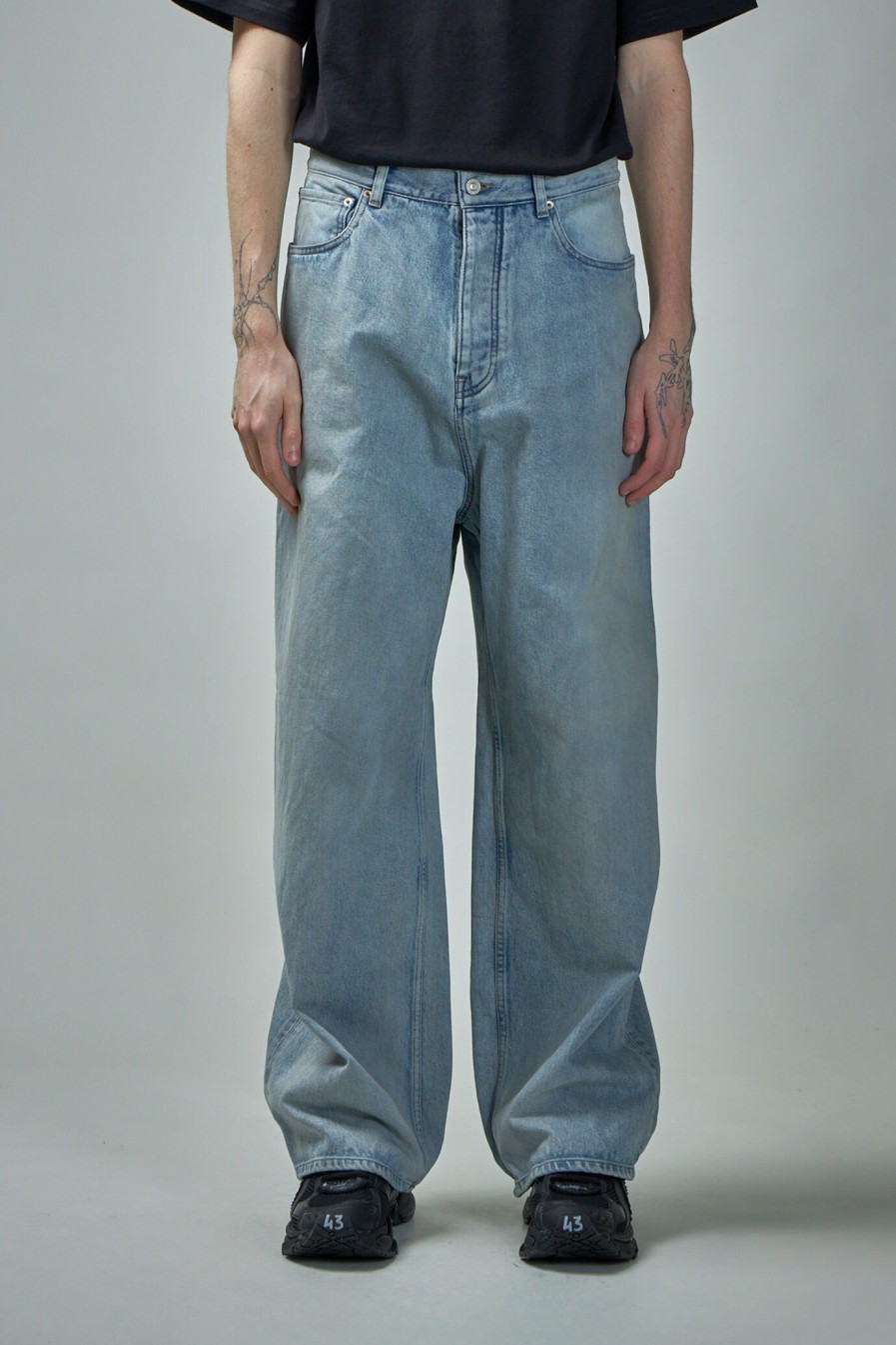 Balenciaga Sticker Baggy Pants Online