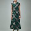 Burberry Check Wool Dress Online